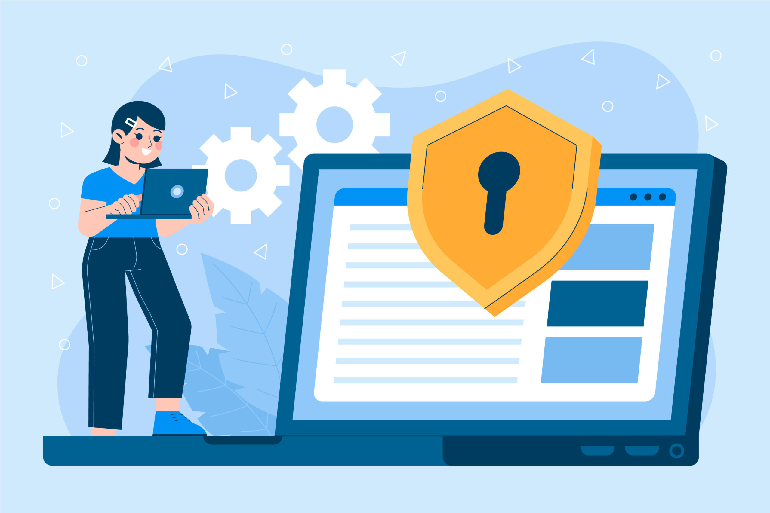 La cryptographie pour le stockage et l'échange de données ... image